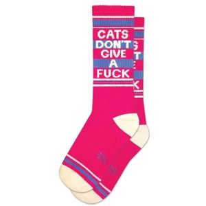 Cats Don't Give A F*ck Socks NWT